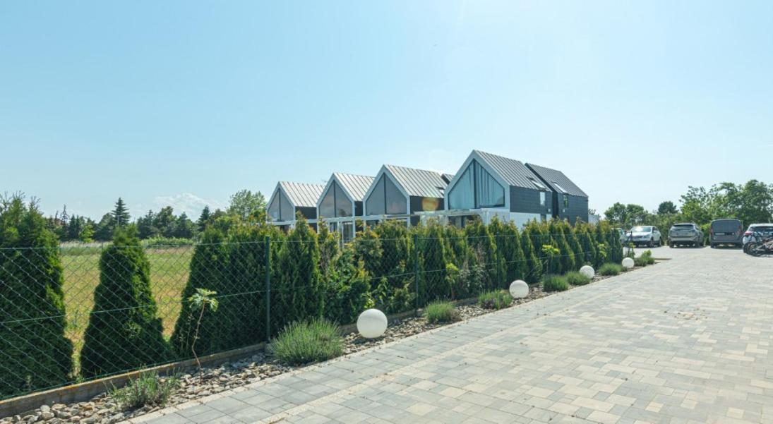 Summer House-Nowoczesne Domki Z Jacuzzi I Ladowarka Do Samochodu Wrzosowo  Exterior foto