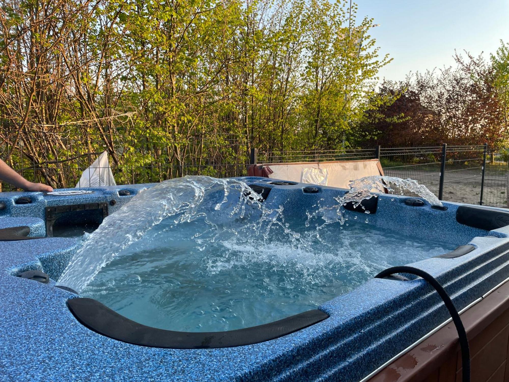 Summer House-Nowoczesne Domki Z Jacuzzi I Ladowarka Do Samochodu Wrzosowo  Exterior foto